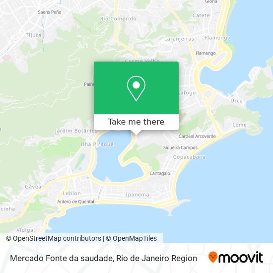 Mapa Mercado Fonte da saudade