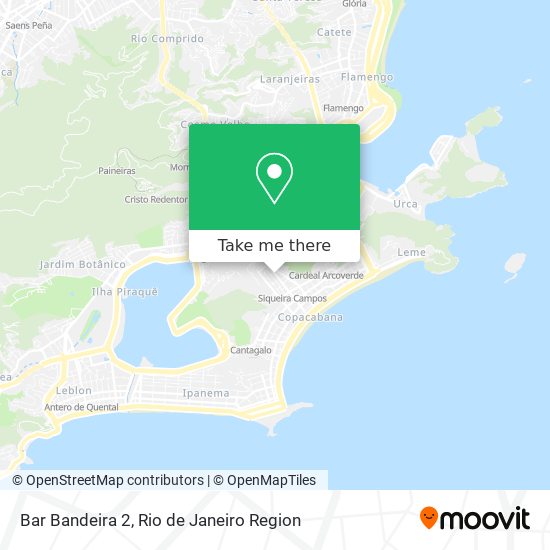 Mapa Bar Bandeira 2