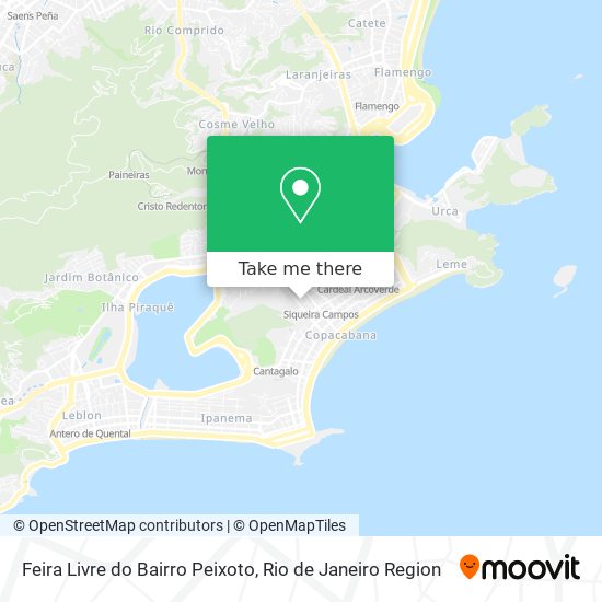 Feira Livre do Bairro Peixoto map
