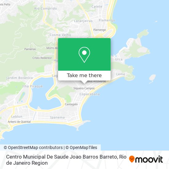 Centro Municipal De Saude Joao Barros Barreto map