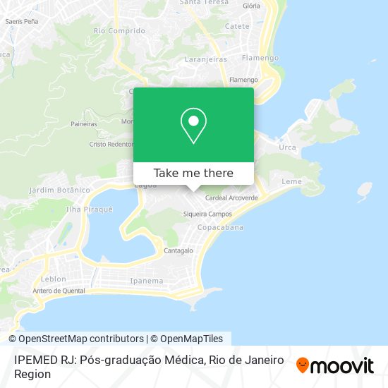 IPEMED RJ: Pós-graduação Médica map