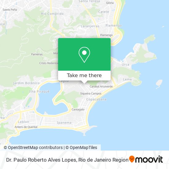 Dr. Paulo Roberto Alves Lopes map