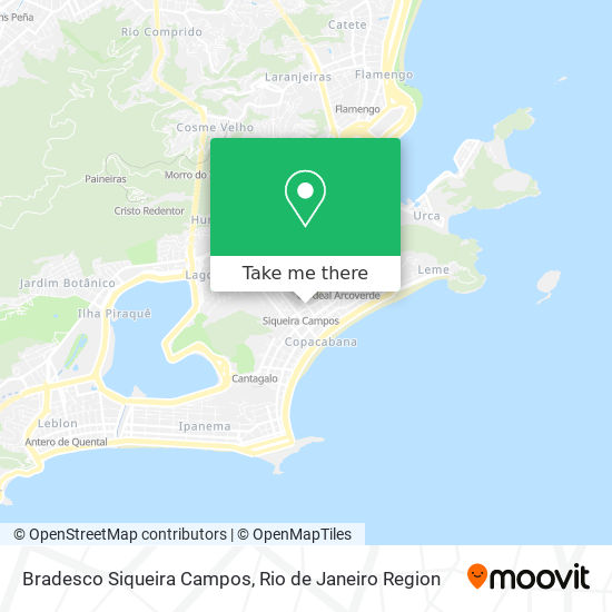 Bradesco Siqueira Campos map