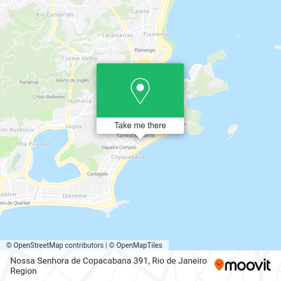 Nossa Senhora de Copacabana 391 map