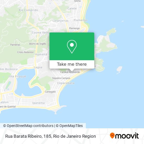 Rua Barata Ribeiro, 185 map