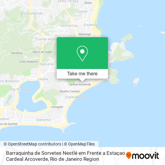 Barraquinha de Sorvetes Nestlé em Frente a Estaçao Cardeal Arcoverde map