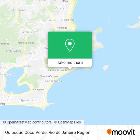 Quiosque Coco Verde map