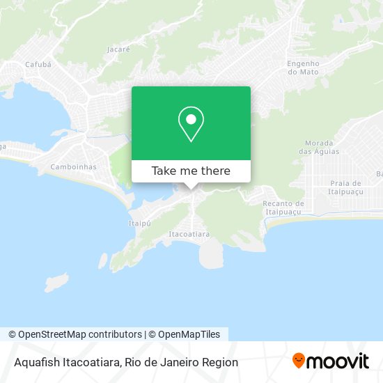 Mapa Aquafish Itacoatiara