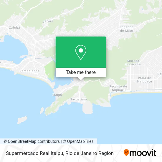 Supermercado Real Itaipu map