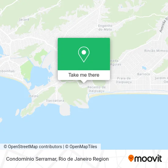 Condomínio Serramar map