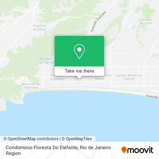 Condomínio Floresta Do Elefante map