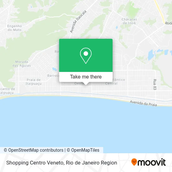 Shopping Centro Veneto map