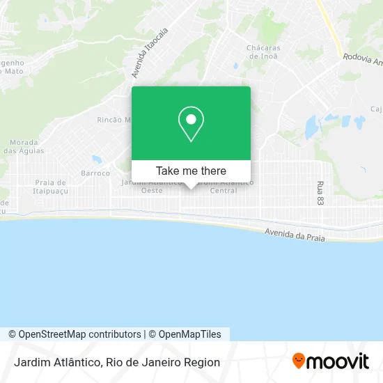 Jardim Atlântico map