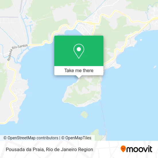 Pousada da Praia map