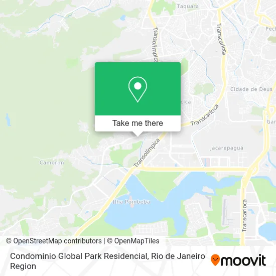 Condominio Global Park Residencial map
