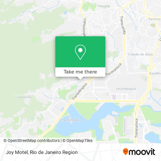 Mapa Joy Motel