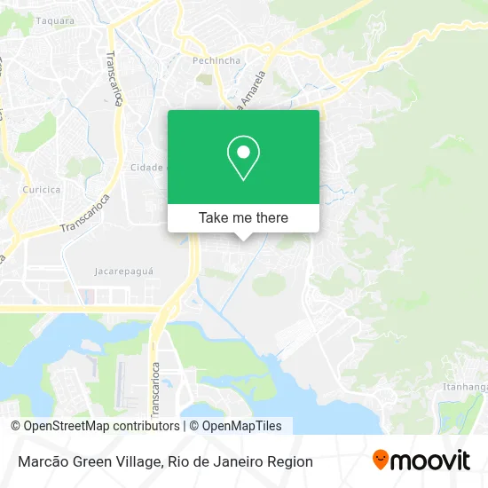 Marcão Green Village map