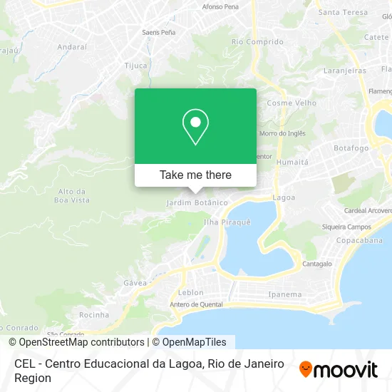 CEL - Centro Educacional da Lagoa map