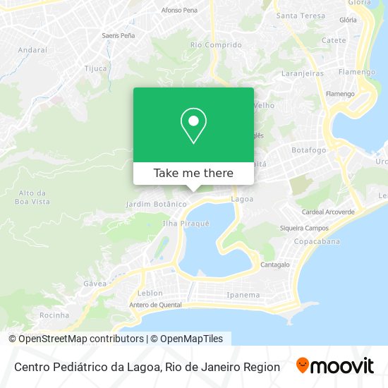 Centro Pediátrico da Lagoa map