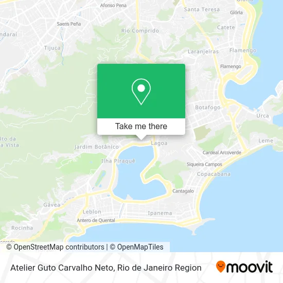 Atelier Guto Carvalho Neto map