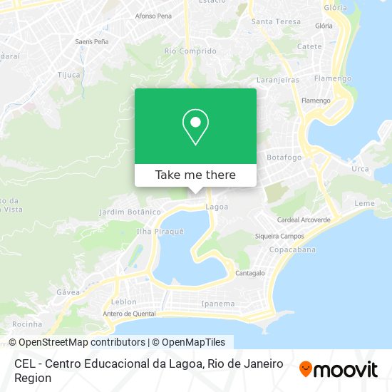 CEL - Centro Educacional da Lagoa map