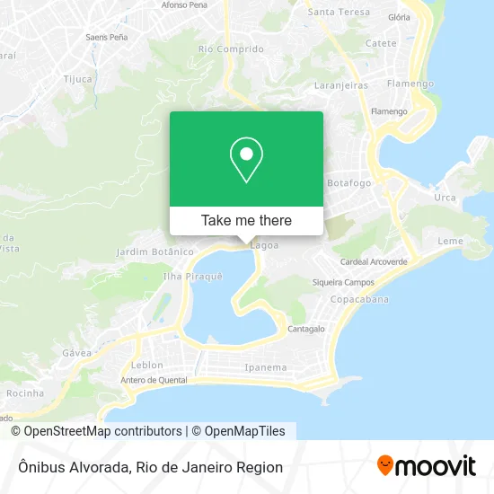 Ônibus Alvorada map