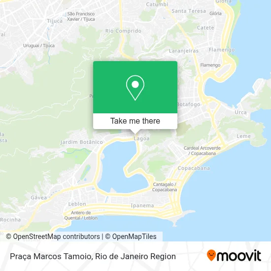 Praça Marcos Tamoio map