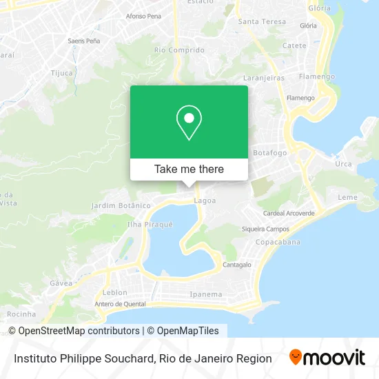 Instituto Philippe Souchard map