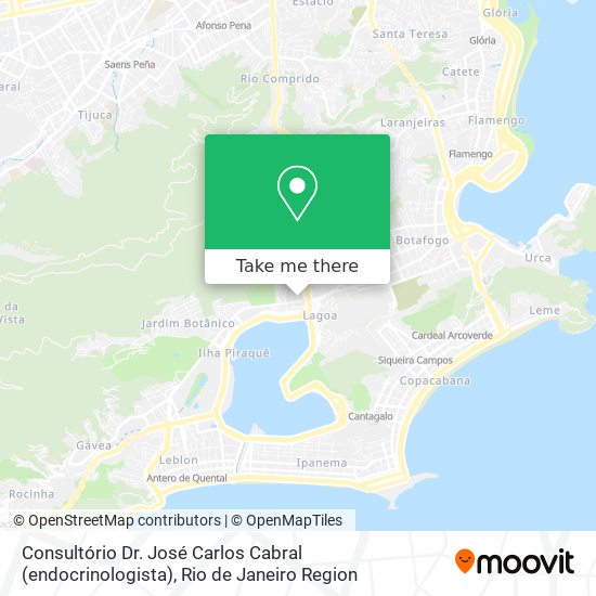 Consultório Dr. José Carlos Cabral (endocrinologista) map