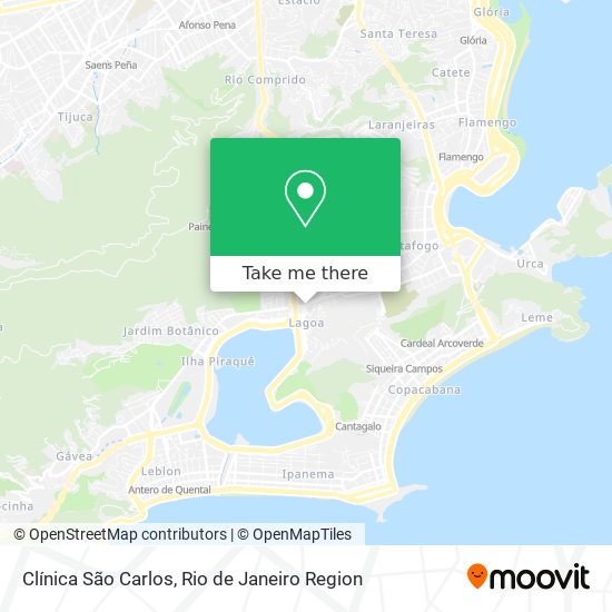 Clínica São Carlos map