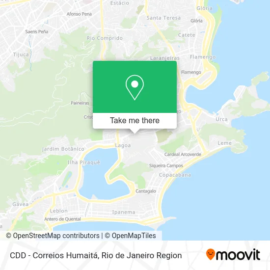 CDD - Correios Humaitá map