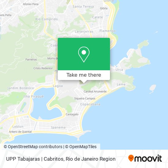 UPP Tabajaras | Cabritos map