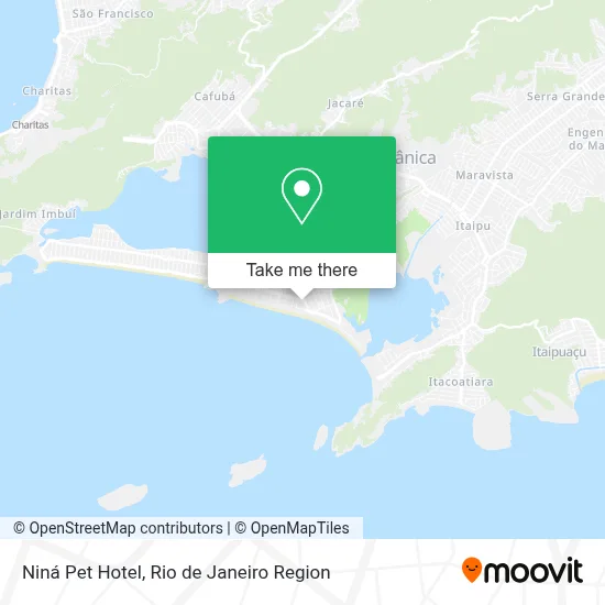 Niná Pet Hotel map
