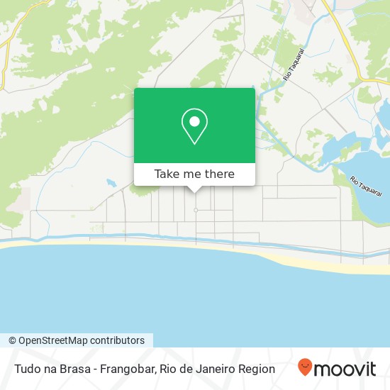 Mapa Tudo na Brasa - Frangobar