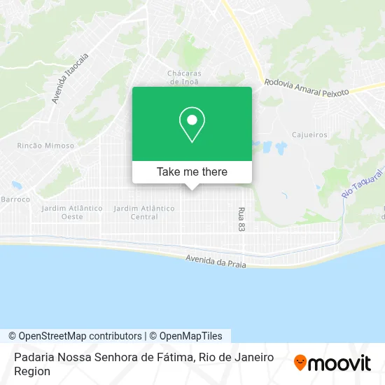 Padaria Nossa Senhora de Fátima map