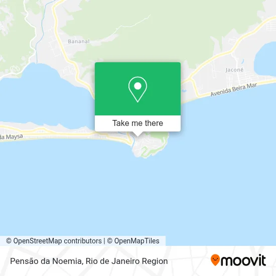 Pensão da Noemia map