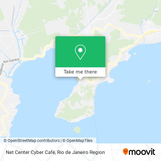 Mapa Net Center Cyber Café