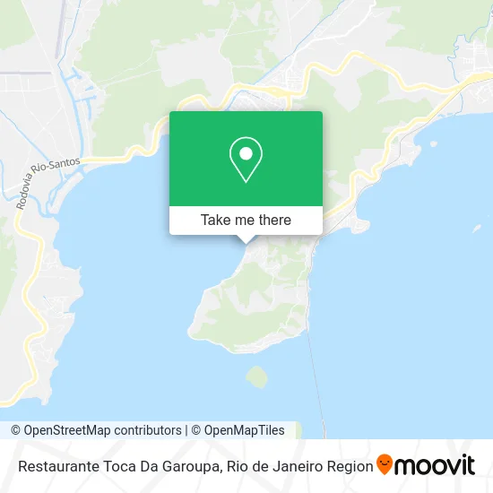 Restaurante Toca Da Garoupa map