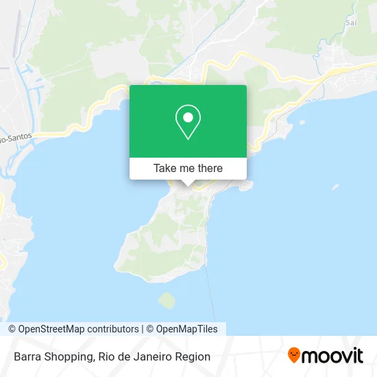 Barra Shopping map
