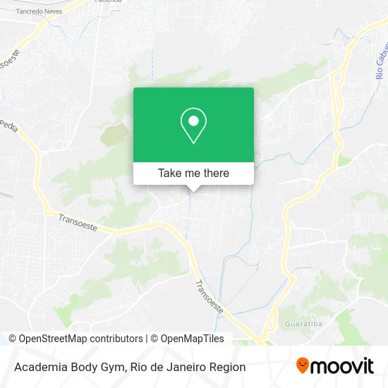 Academia Body Gym map
