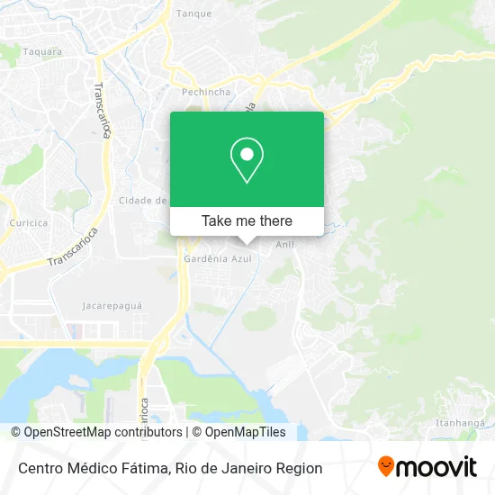 Centro Médico Fátima map