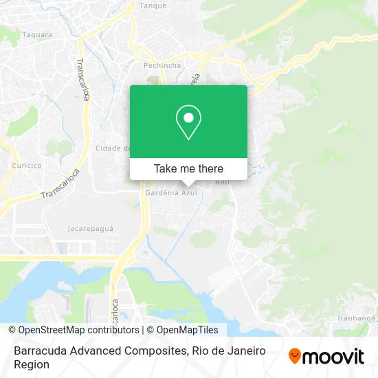 Barracuda Advanced Composites map