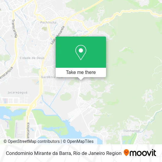 Condominio Mirante da Barra map