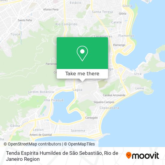 Tenda Espírita Humildes de São Sebastião map