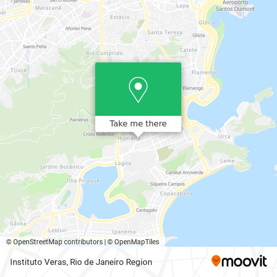 Instituto Veras map