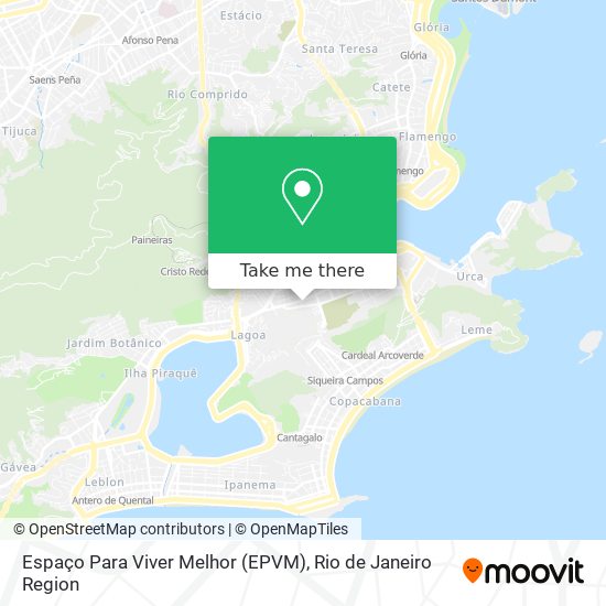 Espaço Para Viver Melhor (EPVM) map