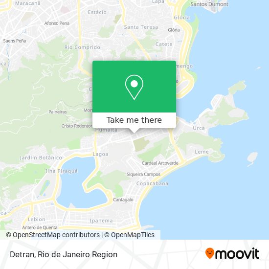 Mapa Detran