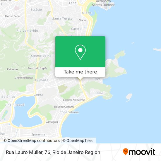 Rua Lauro Muller, 76 map