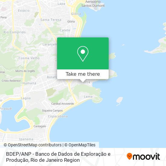 BDEP / ANP - Banco de Dados de Exploração e Produção map