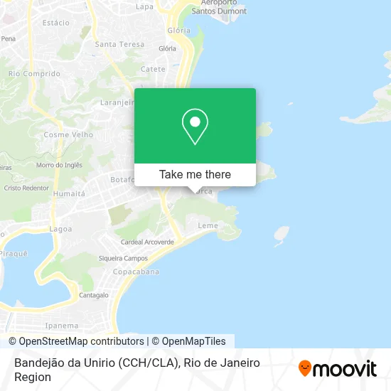 Bandejão da Unirio (CCH/CLA) map